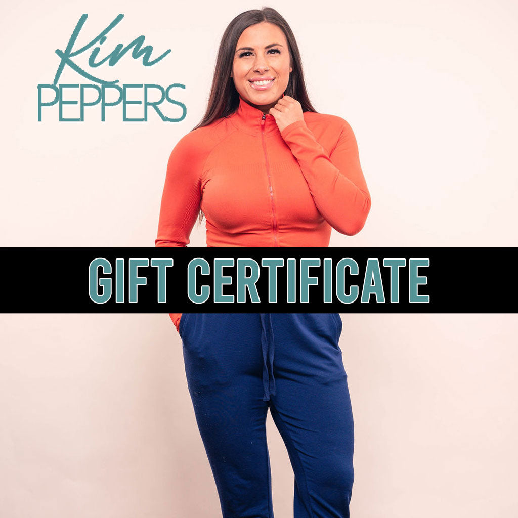 Kim Peppers Gift Certificate